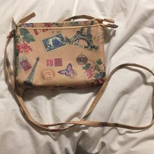 BOGO50% Cute “Paris” cross body bag